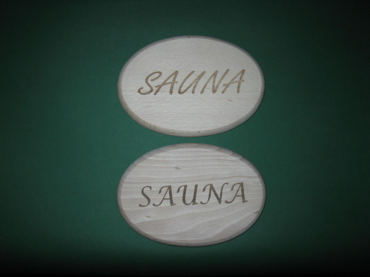 PIKUSA Schild für die Sauna