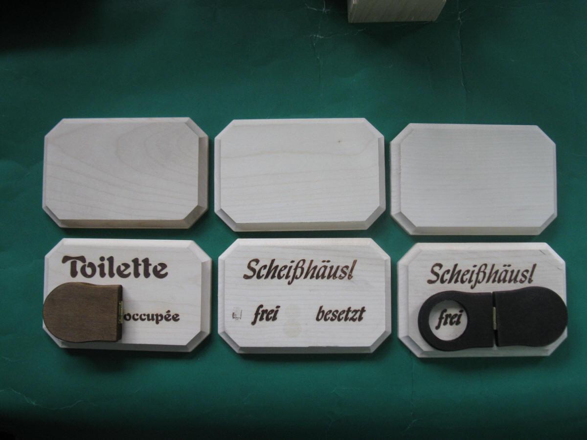 PIKUSA Toilettenschild